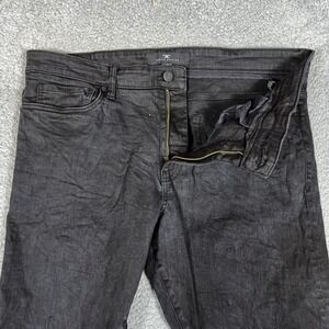 Jordan Craig Jeans Mens 42x32 Black Legacy Edition Denim Casual Distressed